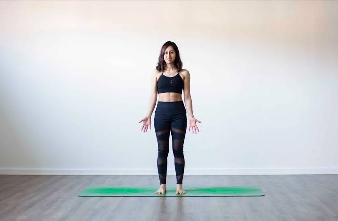Tadasana (Yogateket)